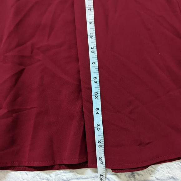 Women's High Waist A-Line Pockets Skirt Skater Flared Midi Skirt in Size M - Picture 4 of 9